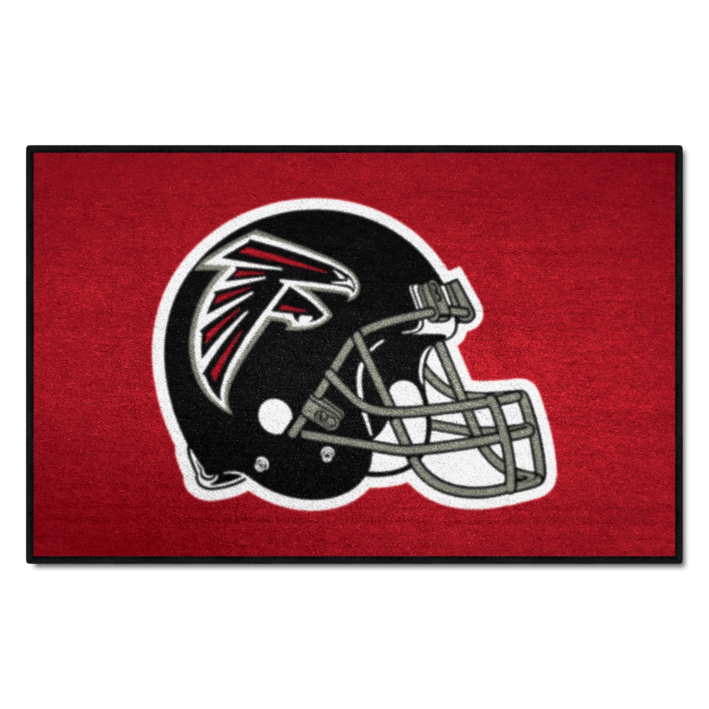 Atlanta Falcons Starter Mat Accent Rug - 19in. x 30in. - Red, Falcons Helmet Logo