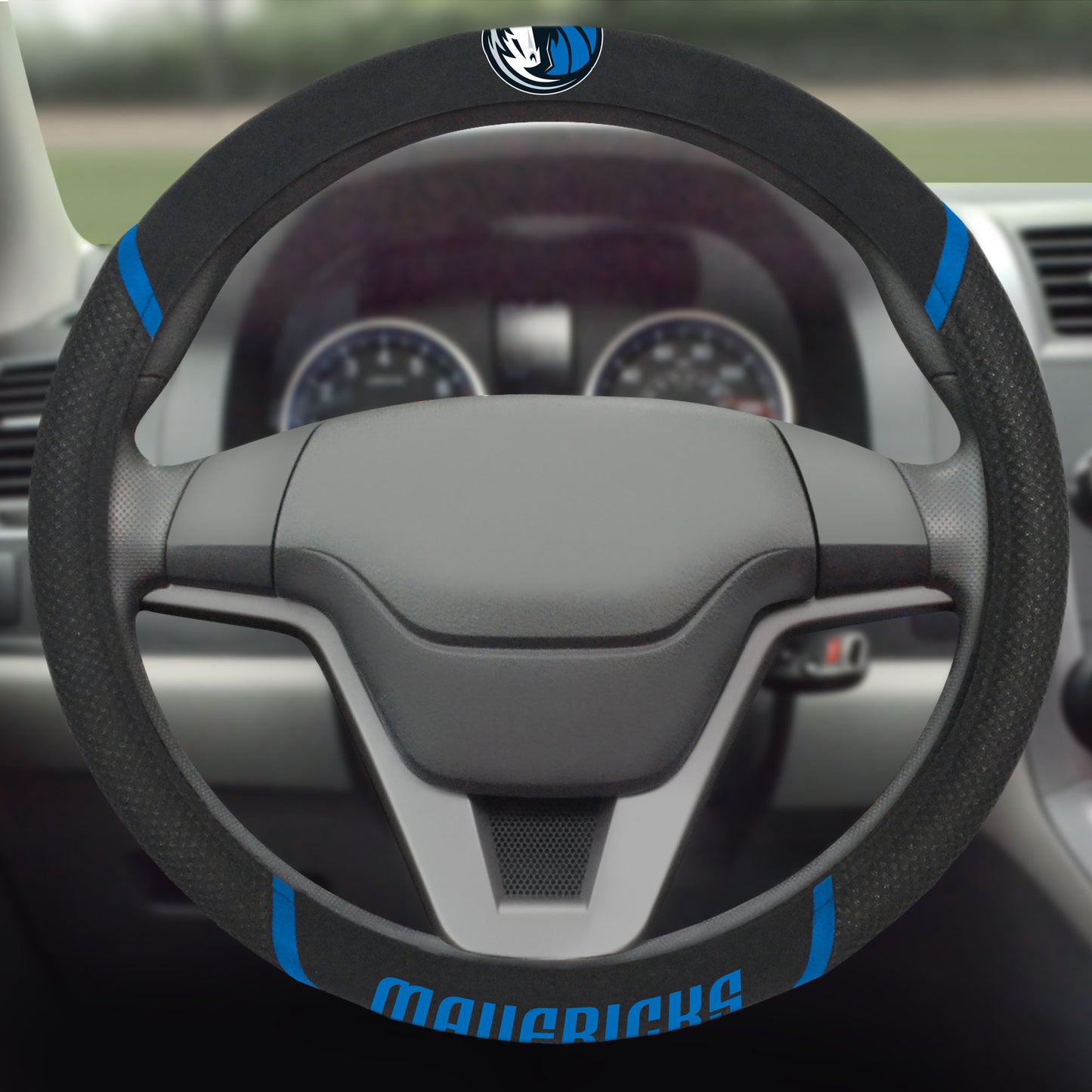 Dallas Mavericks Embroidered Steering Wheel Cover