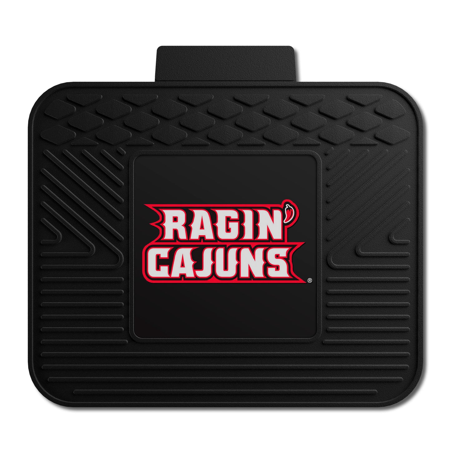 Louisiana-Lafayette Ragin' Cajuns Back Seat Car Utility Mat - 14in. x 17in.