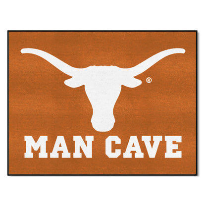 Texas Longhorns Man Cave All-Star Rug - 34 in. x 42.5 in.