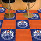 Edmonton Oilers Team Carpet Tiles - 45 Sq Ft.