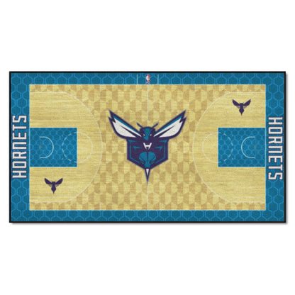 Charlotte Hornets Large Court Runner Rug - 30in. x 54in.