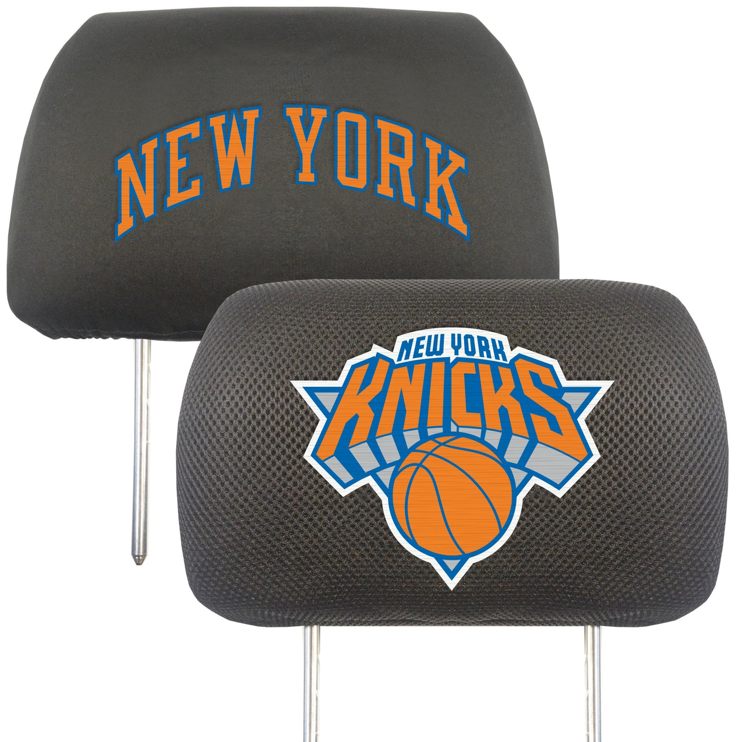 New York Knicks Embroidered Head Rest Cover Set - 2 Pieces