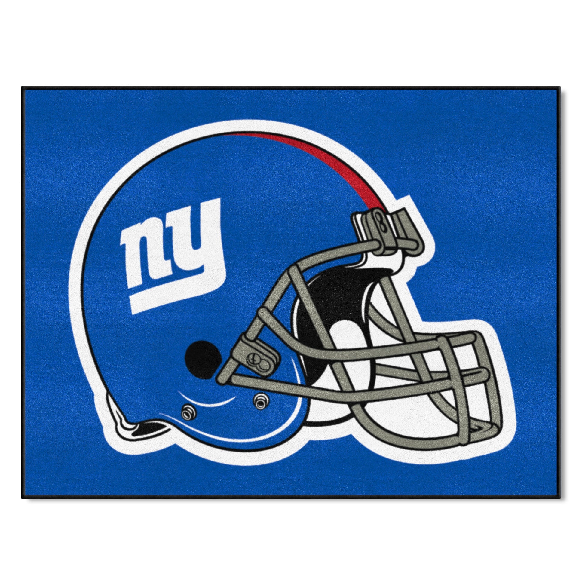 giants helmet icon New York Giants All-Star Rug - 34 in. x 42.5 in
