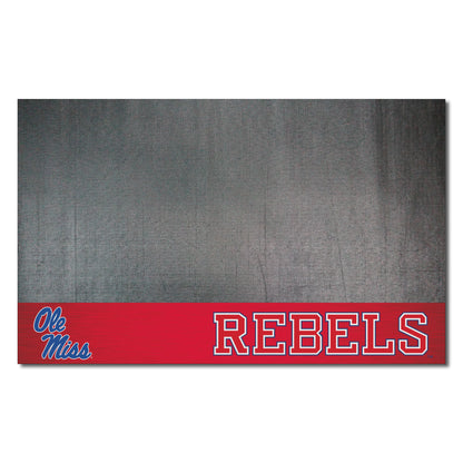 Ole Miss Rebels Vinyl Grill Mat - 26in. x 42in. - Red