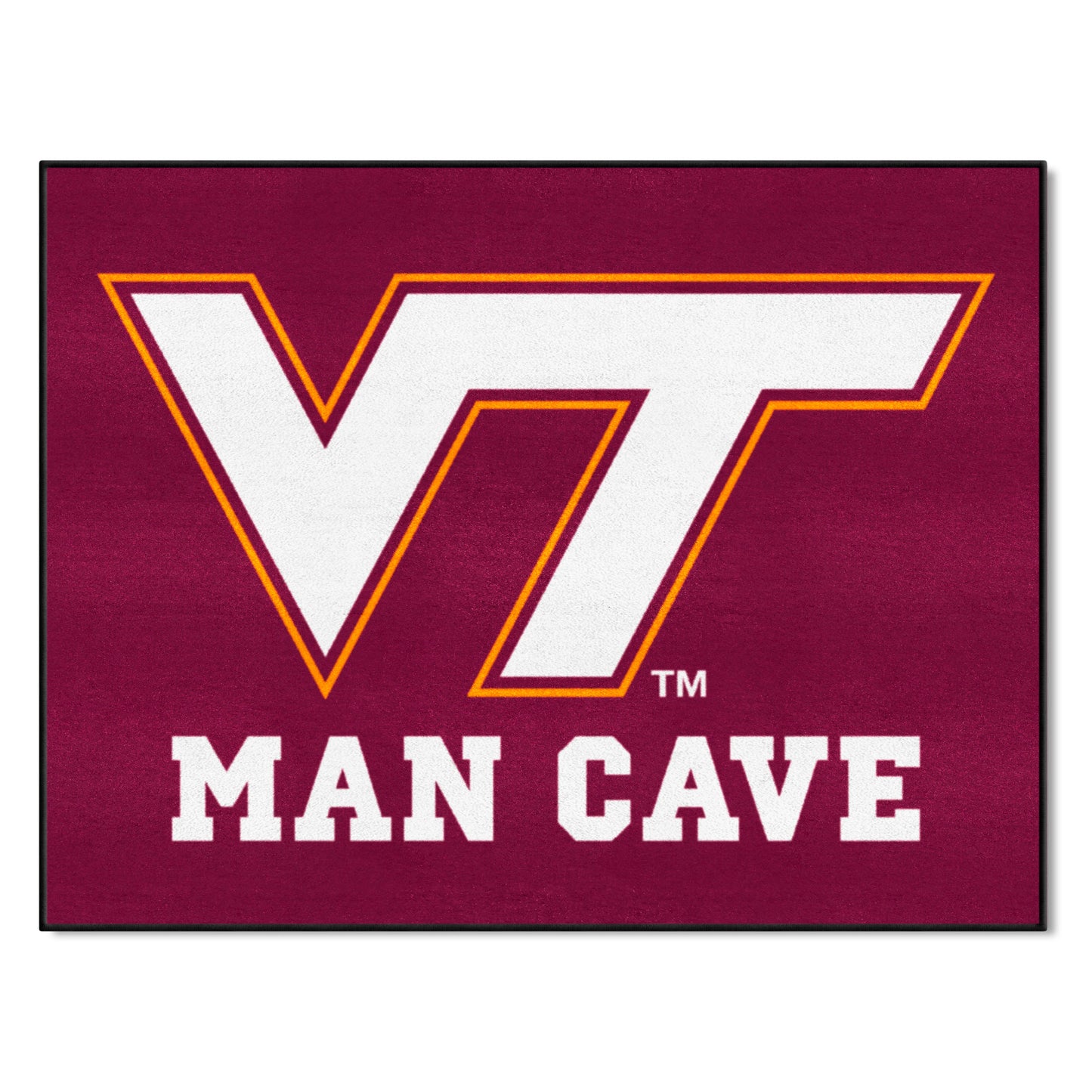 Virginia Tech Hokies Man Cave All-Star Rug - 34 in. x 42.5 in.
