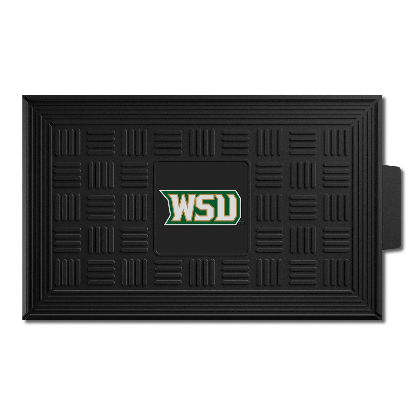 Wright State Raiders Heavy Duty Vinyl Medallion Door Mat - 19.5in. x 31in.