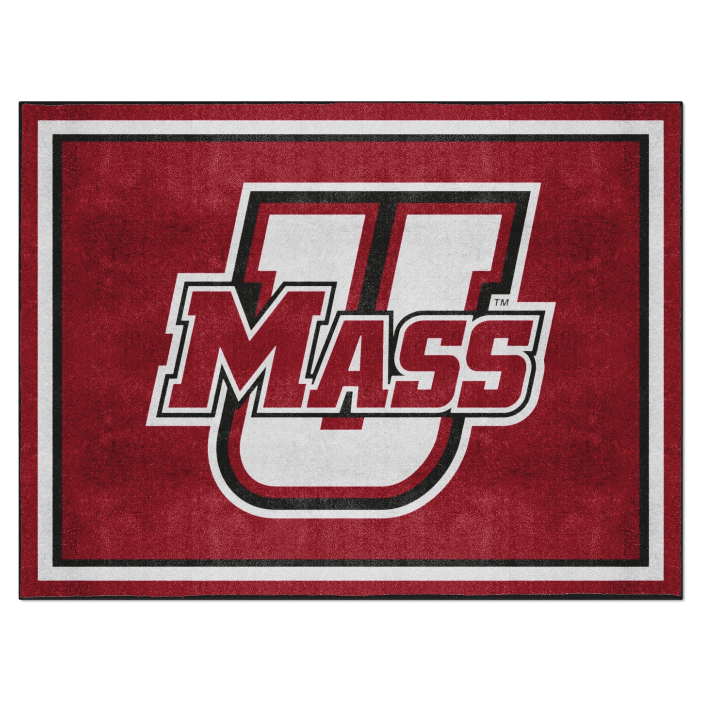 UMass Minutemen 8ft. x 10 ft. Plush Area Rug