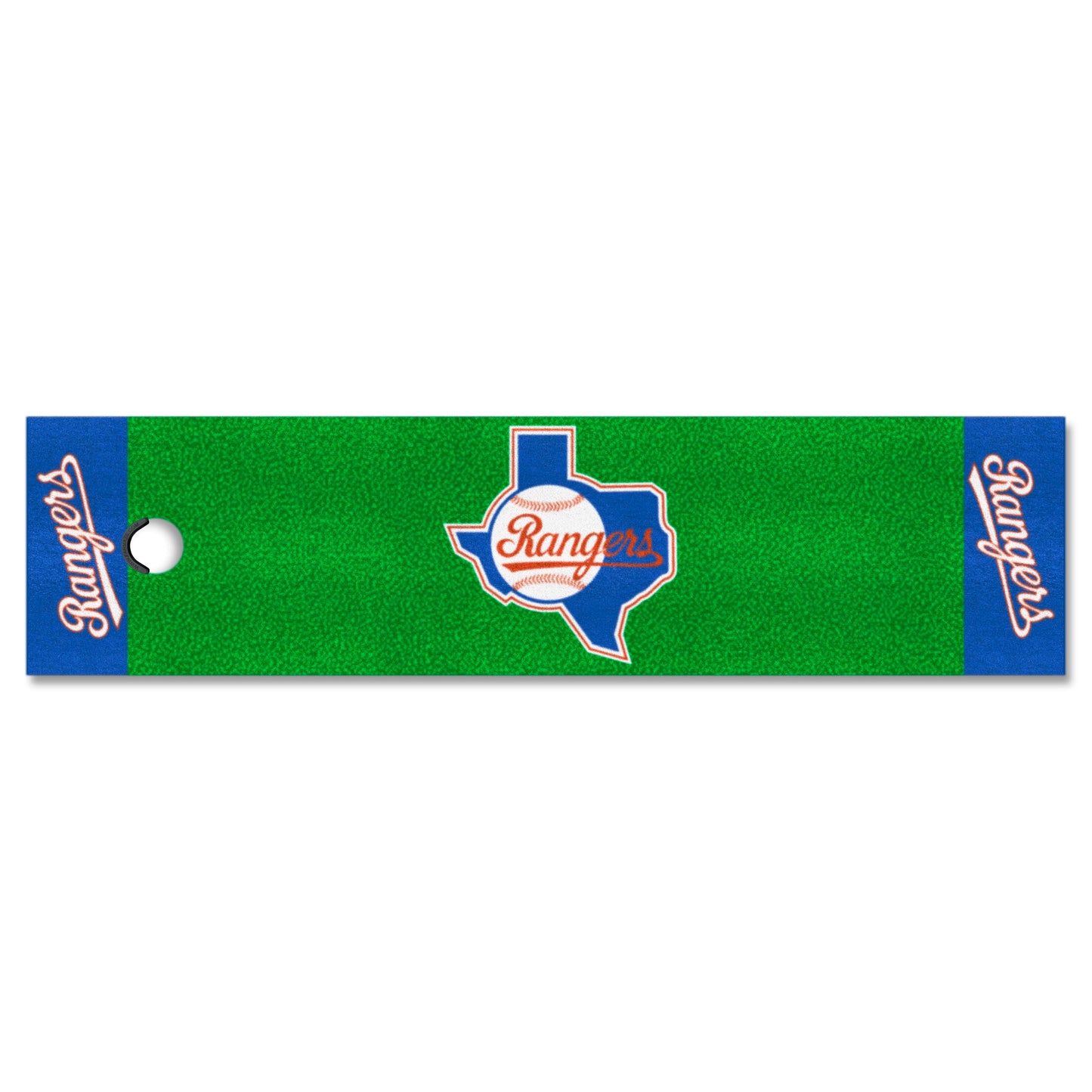 Texas Rangers Putting Green Mat - 1.5ft. x 6ft. - Retro Collection, 1984 Texas Rangers