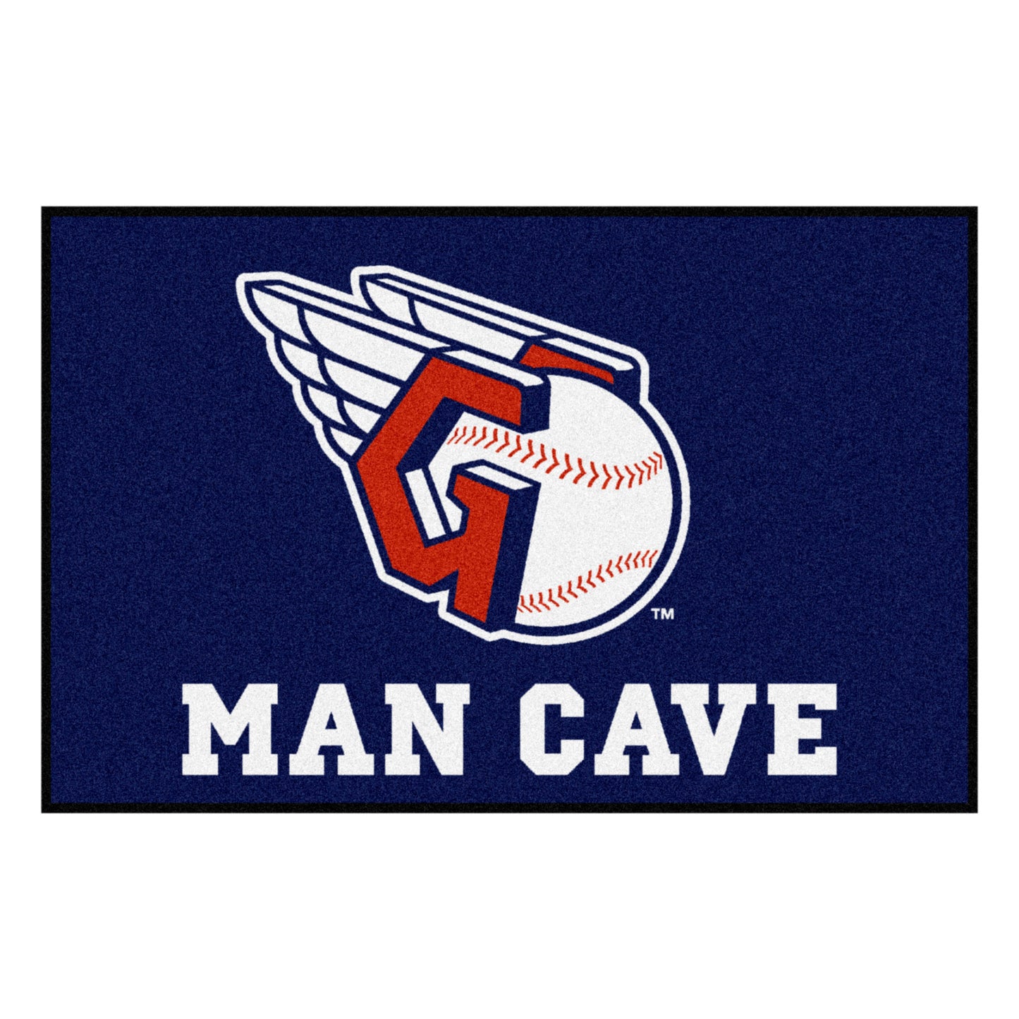 Cleveland Guardians Man Cave Starter Mat Accent Rug - 19in. x 30in.