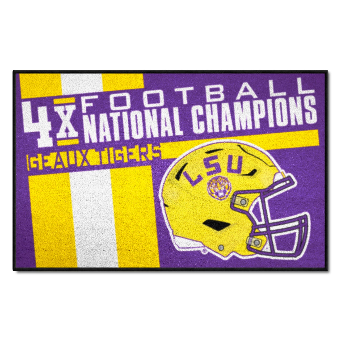 LSU Tigers Dynasty Starter Mat Accent Rug - 19in. x 30in.