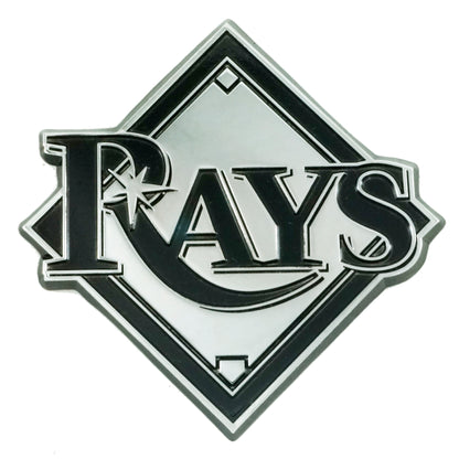 Tampa Bay Rays 3D Chromed Metal Emblem