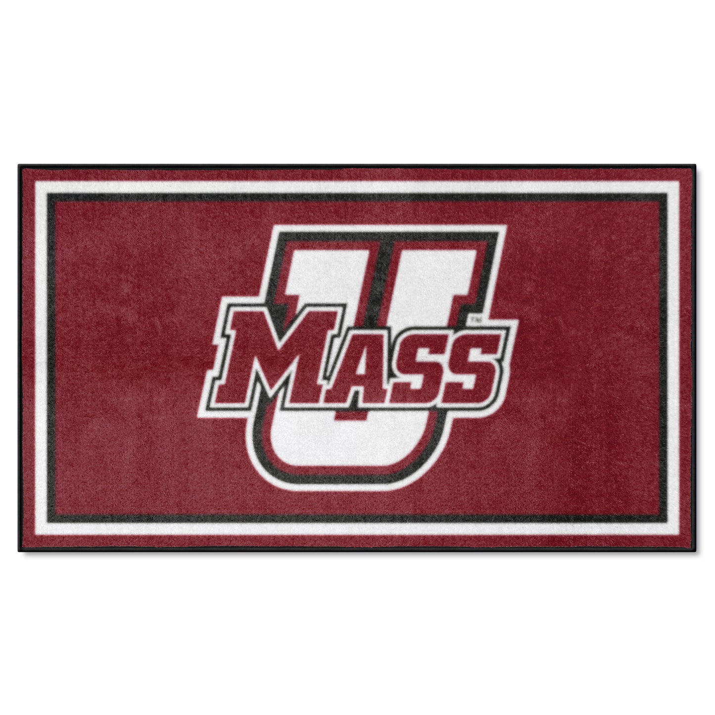 UMass Minutemen 3ft. x 5ft. Plush Area Rug