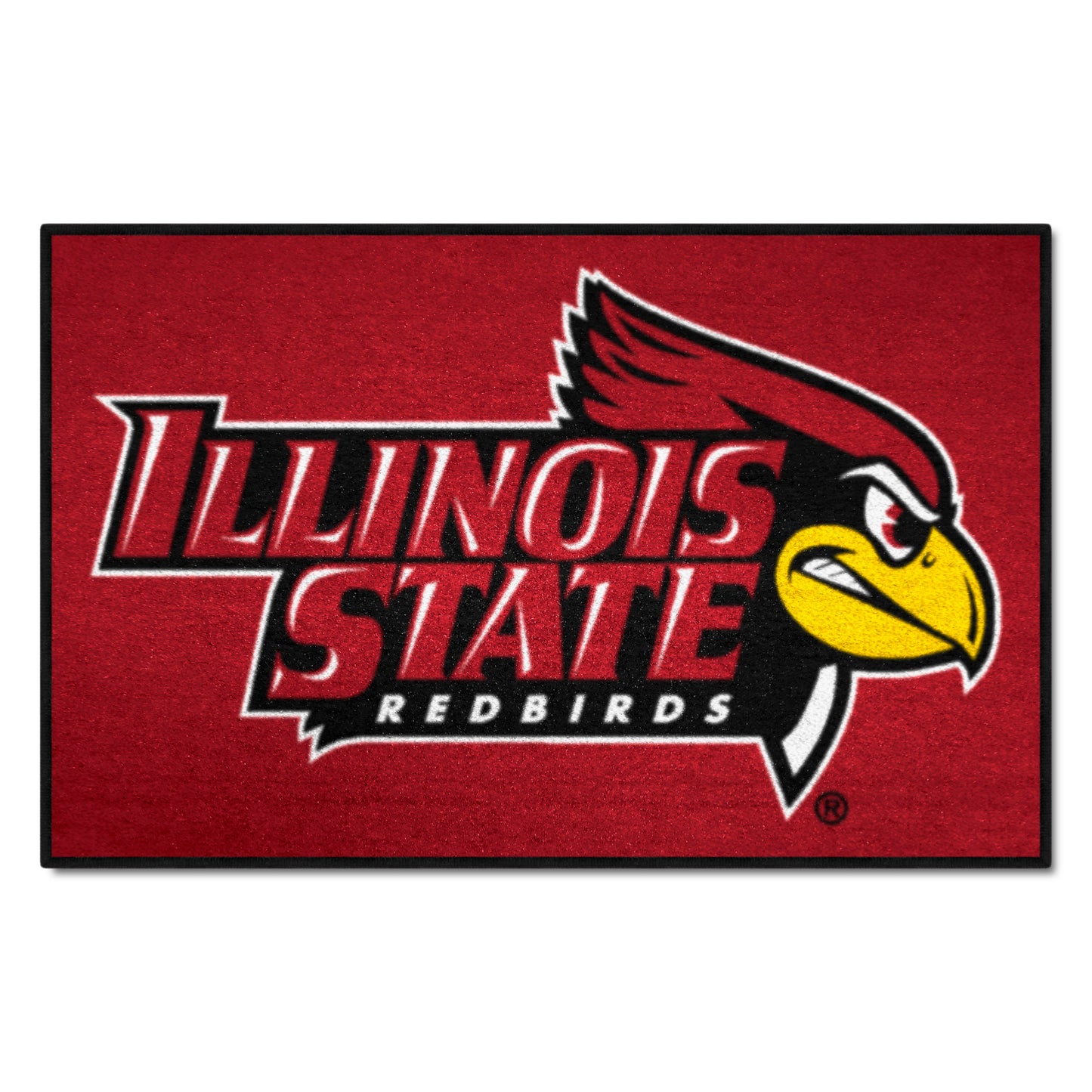 Illinois State Redbirds Starter Mat Accent Rug - 19in. x 30in.