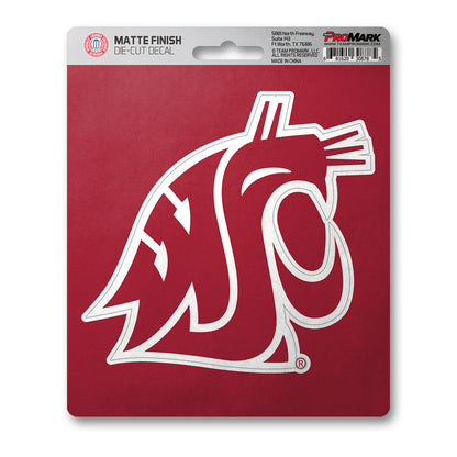 Washington State Cougars Matte Decal Sticker