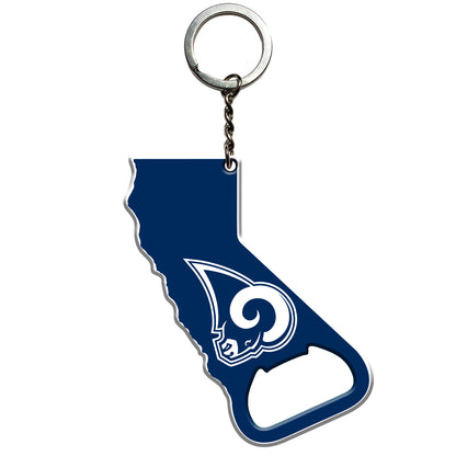 Los Angeles Rams Keychain Bottle Opener