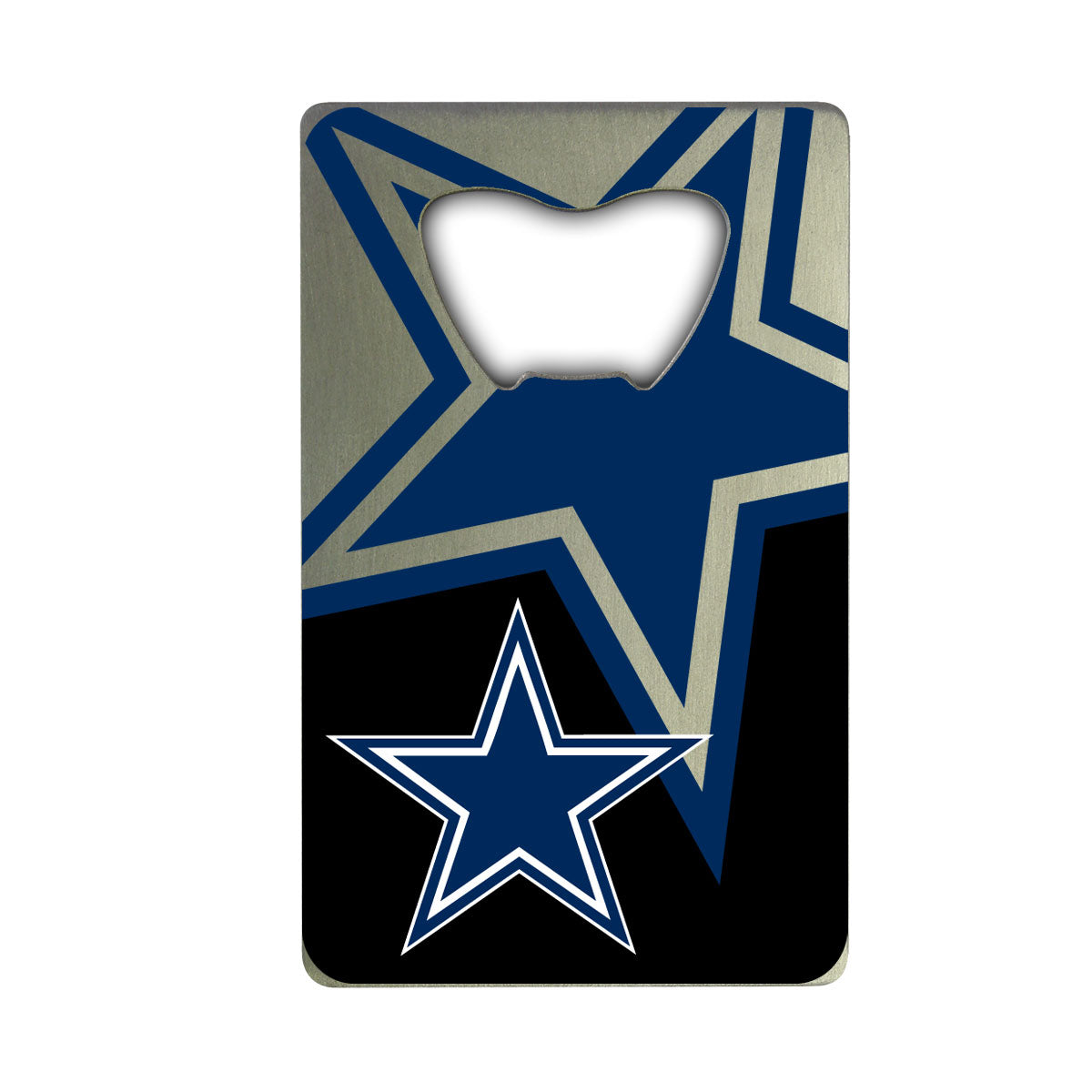 Dallas Cowboys Credit Card Style Bottle Opener - 2” x 3.25