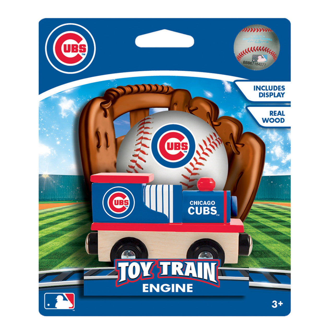 Chicago Cubs MLB Toy Train Engine