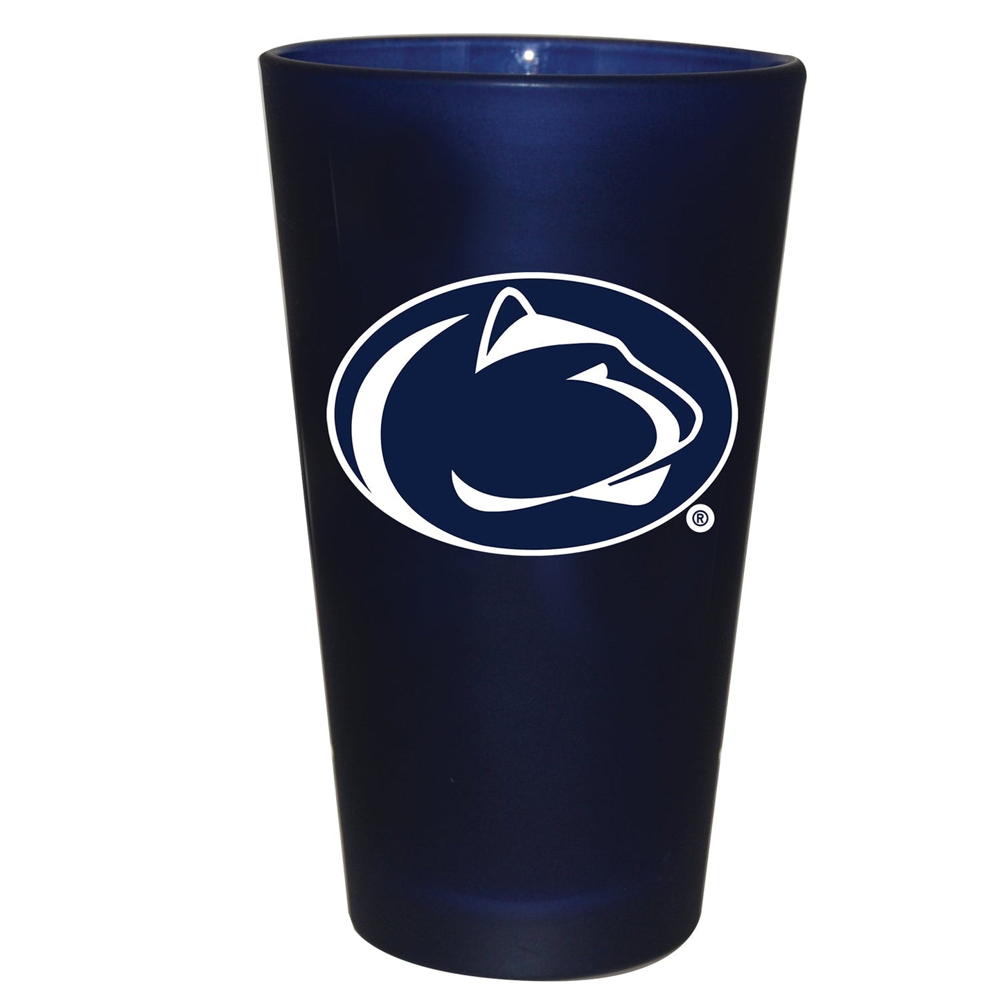 16oz Team Color Frosted Glass | Penn State Nittany Lions