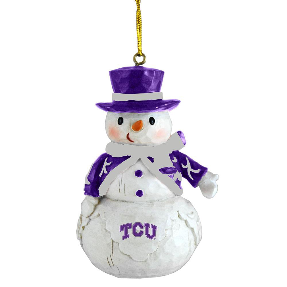 Woodland Snowman Ornament | TCU