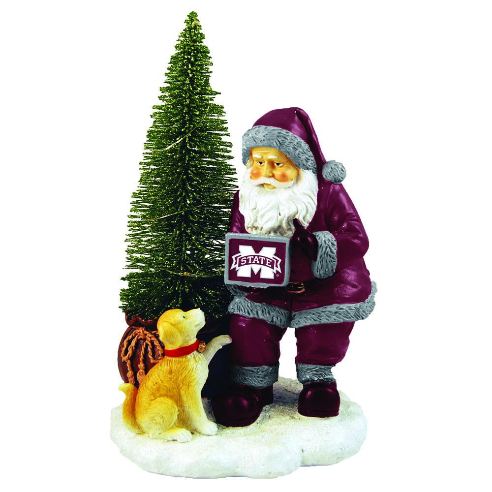 Santa with LED Tree | Mississippi State University