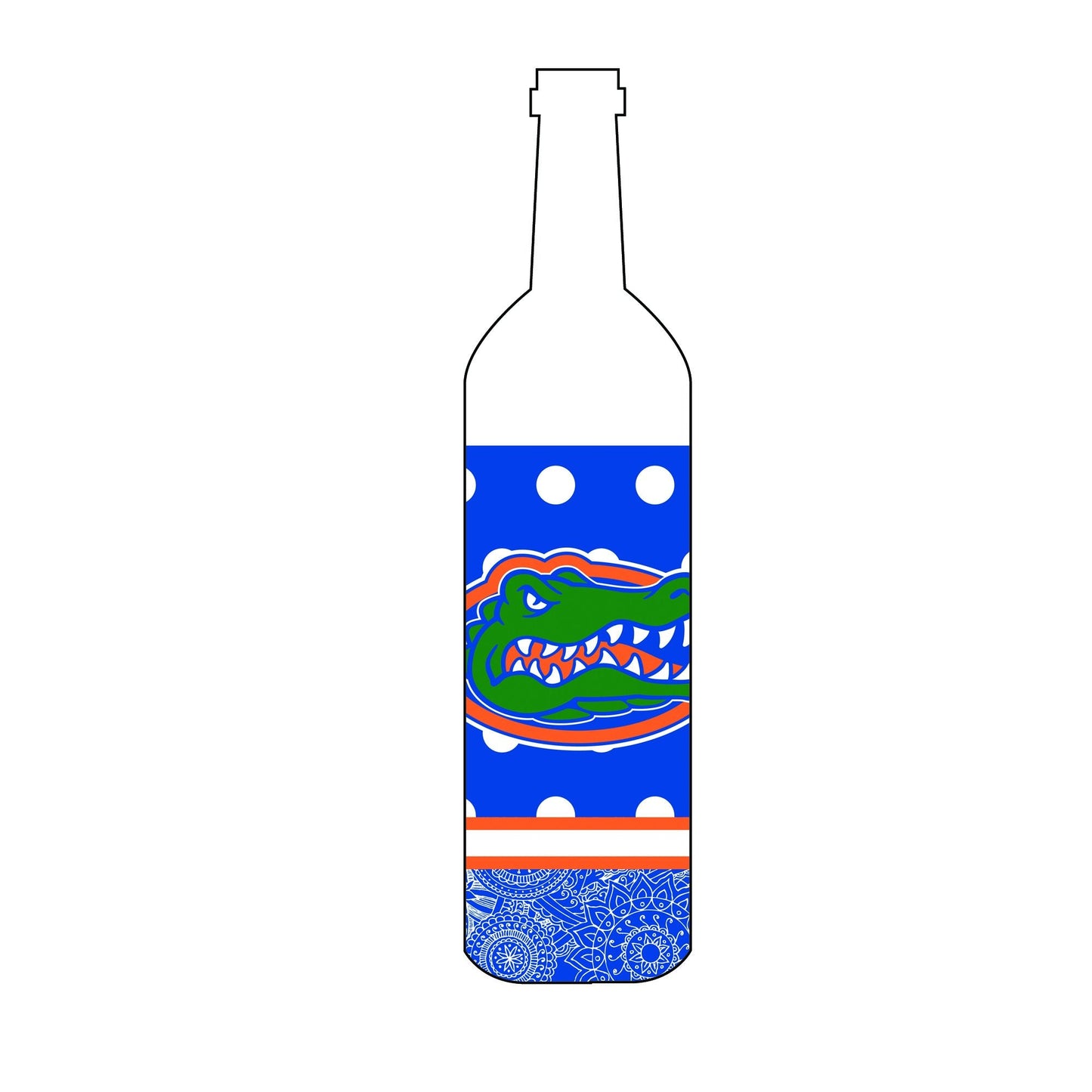 Wine Bottle Woozie - Florida University