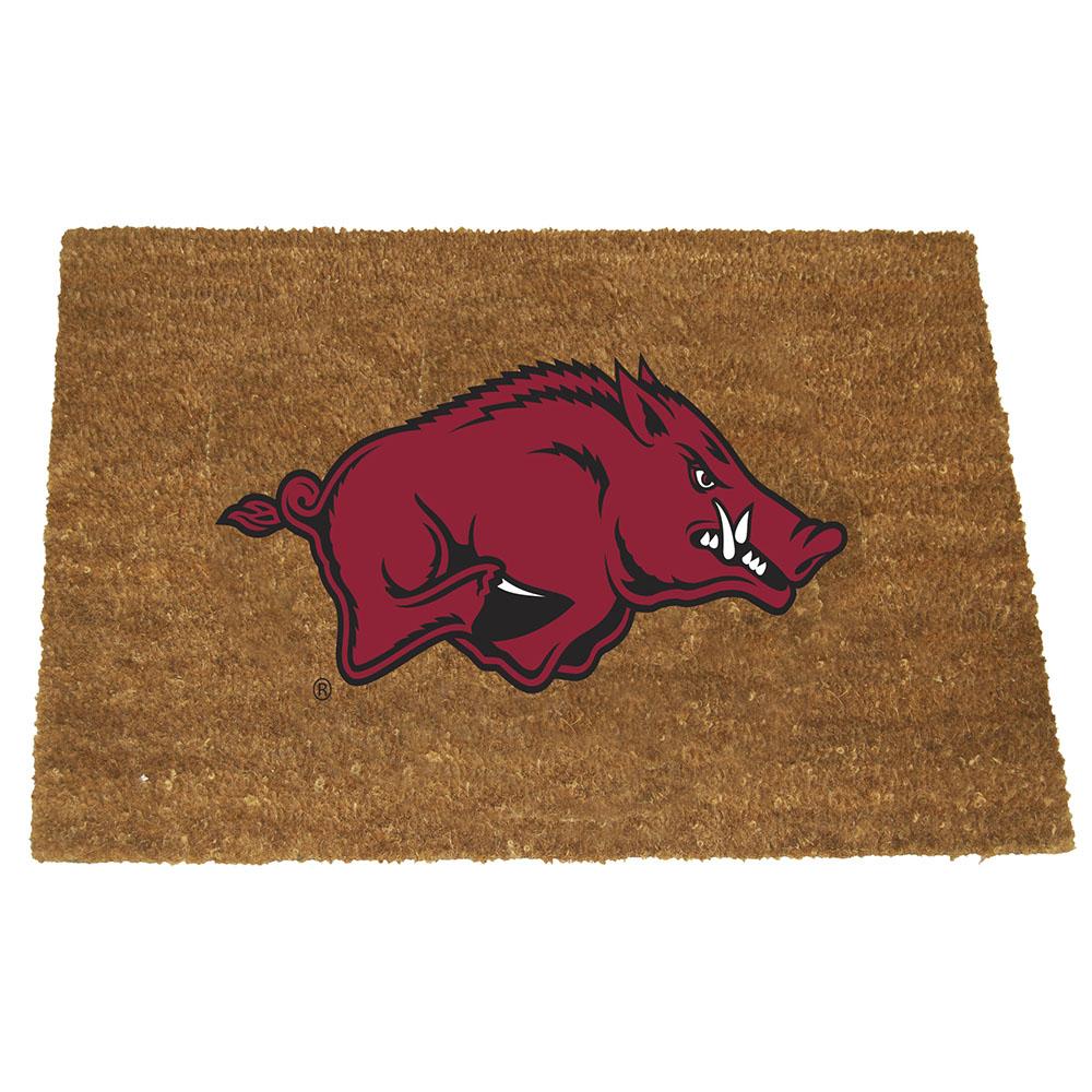 Colored Logo Door Mat | Arkansas Razorbacks