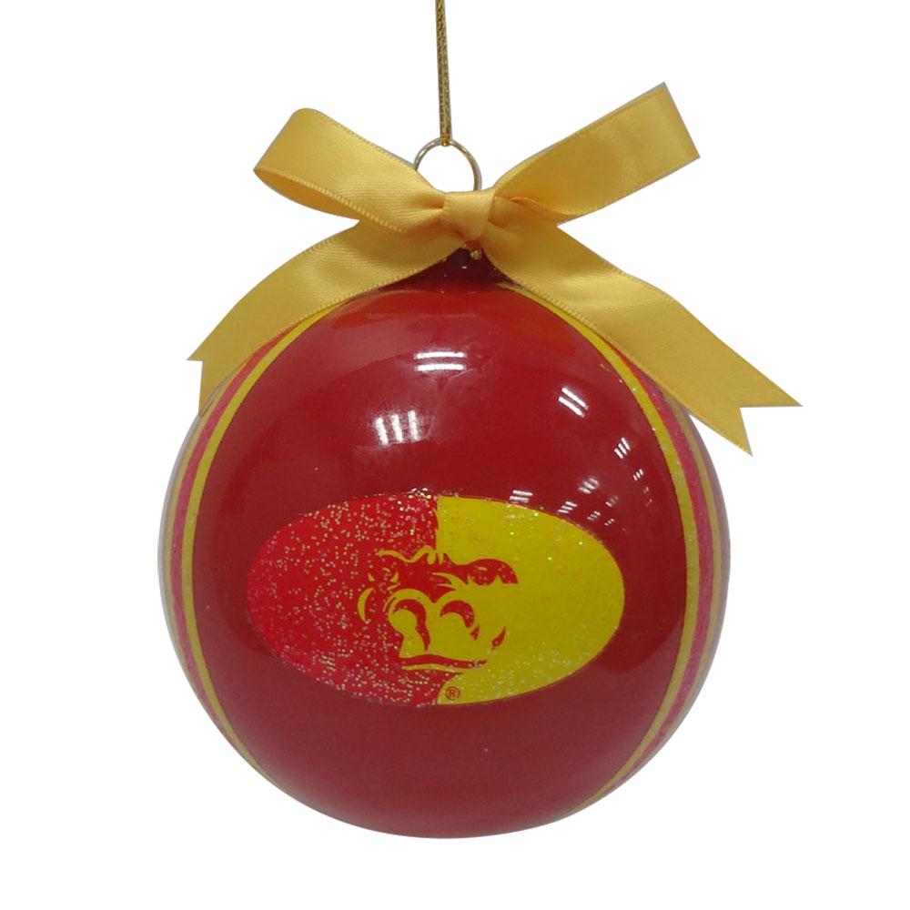 4IN STRIPED BALL Ornament PITT | Pittsburgh State University