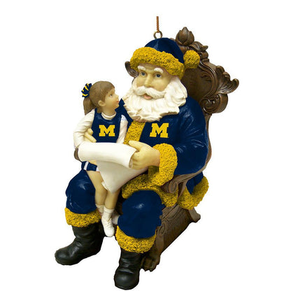 Wish Santa Ornament | Michigan Wolverines