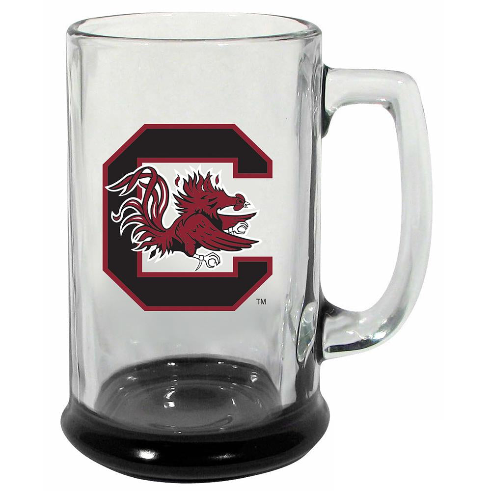 15oz Highlight Decal Glass Stein | University of South Carolina