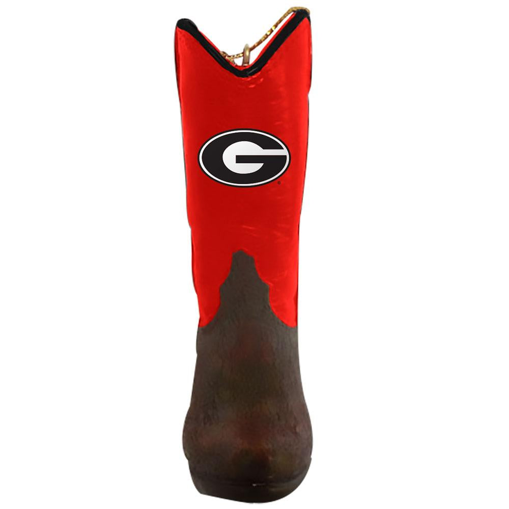 Boot Ornament - University of Georgia