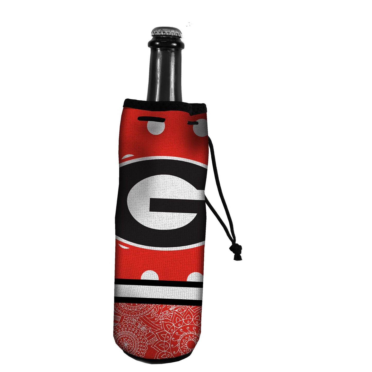 Wine Bottle Woozie - University of Georgia