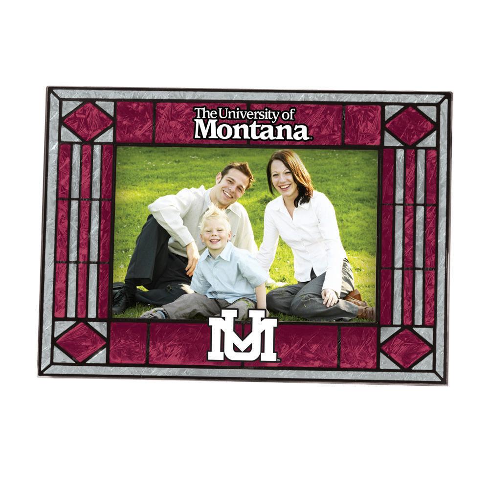 Art Glass Horizontal Frame - Montana University