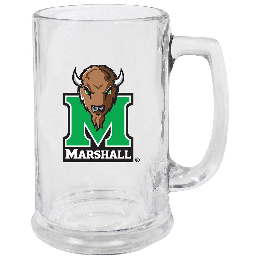 15oz Decal Glass Stein Marshall