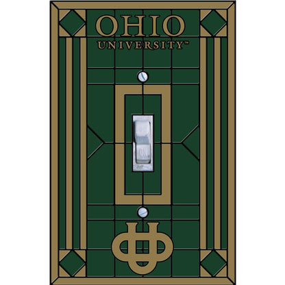 Art Glass Light Switch Cover | Ohio University