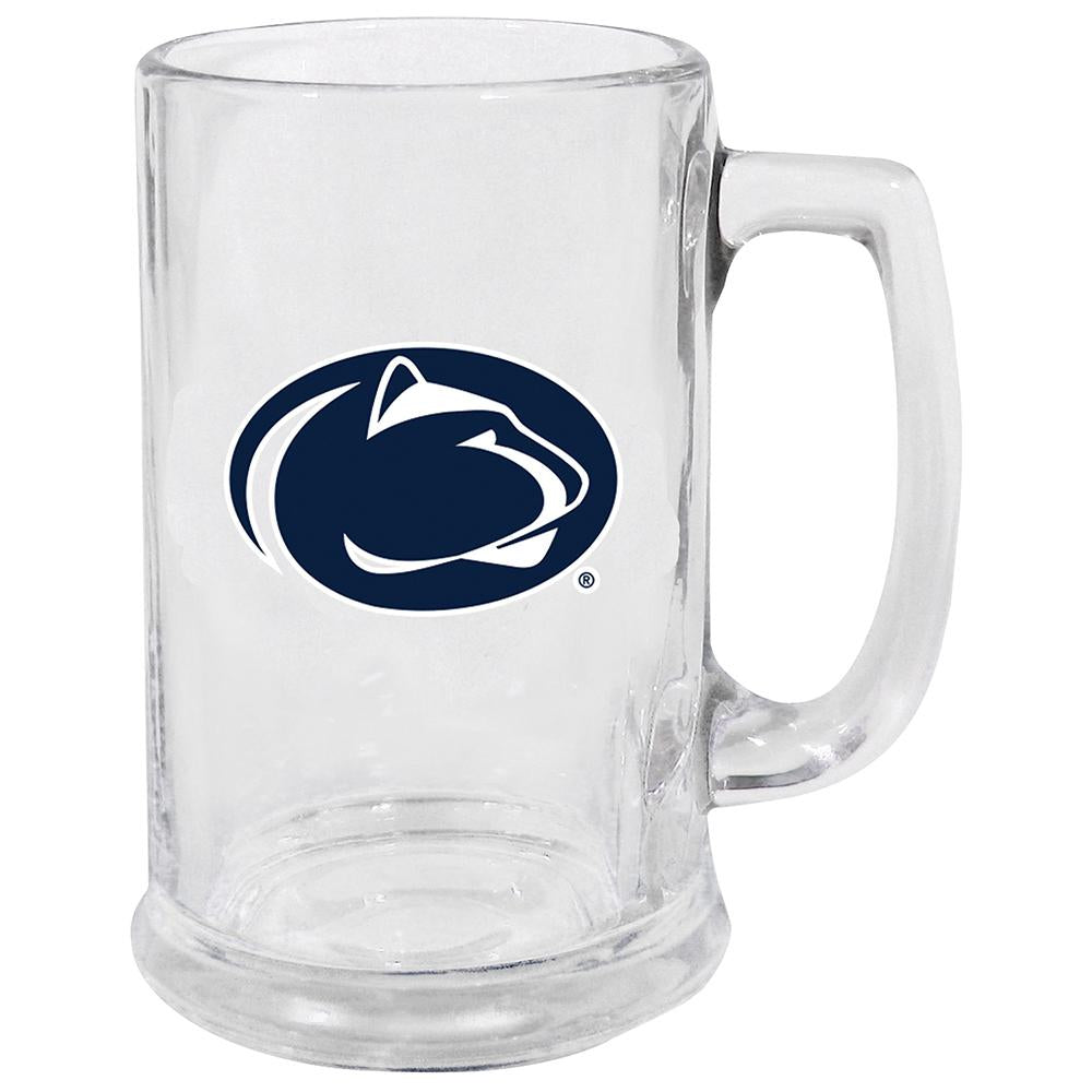 15oz Decal Glass Stein Penn St