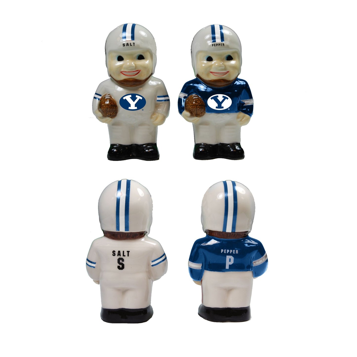 Player Salt and Pepper Shakers | BYU