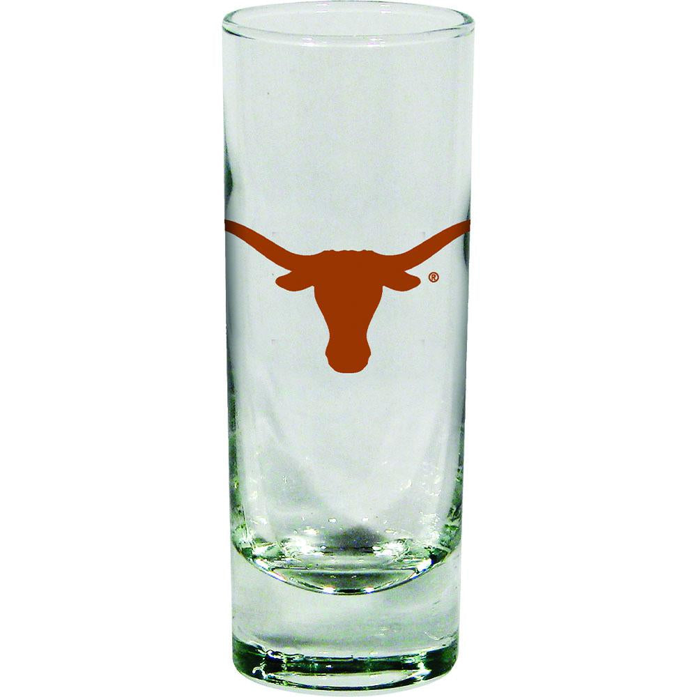 2oz Cordial Glass w/Large Dec | Texas at Austin, University