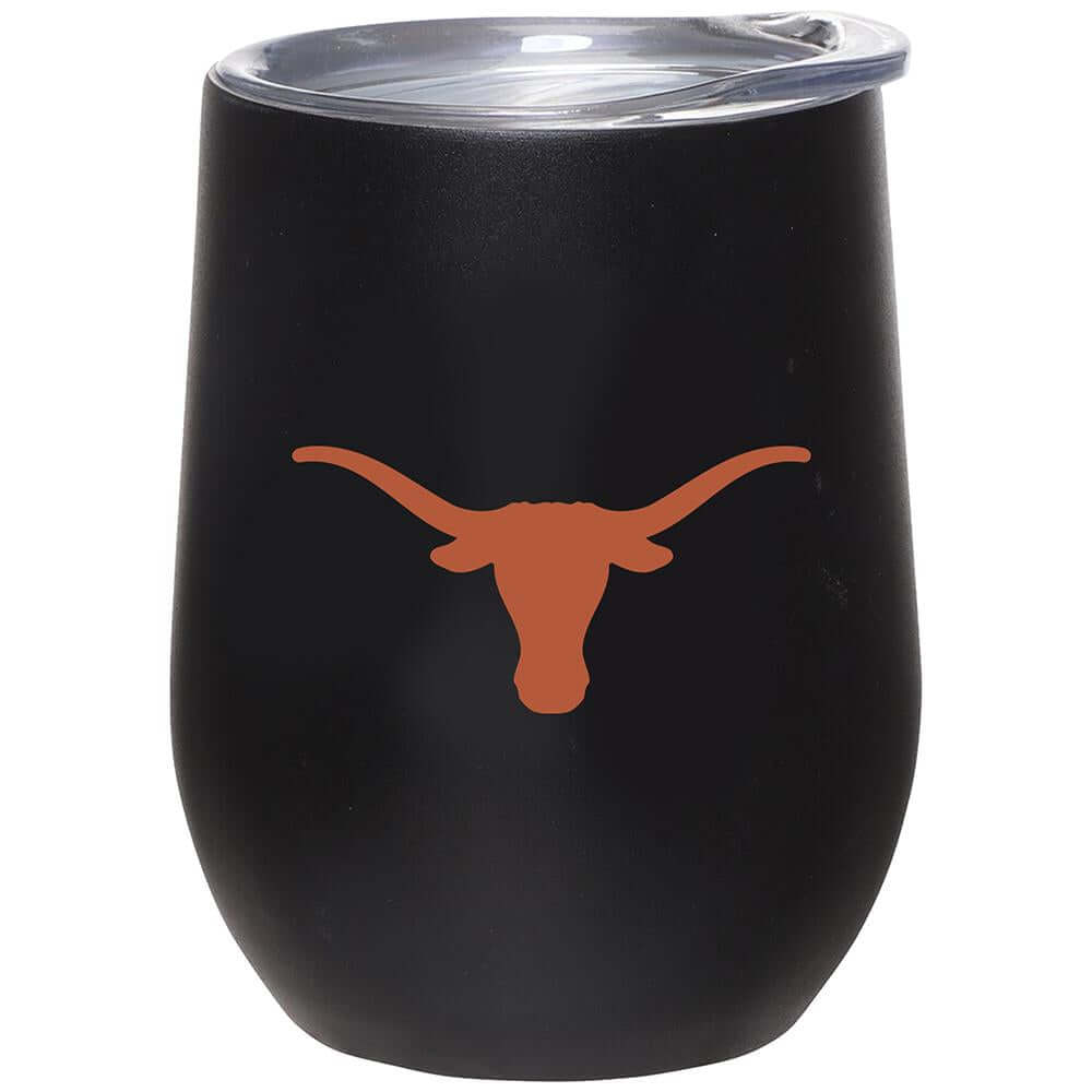 12oz Matte Stainless Steel Stemless Tumbler | Texas at Austin, University