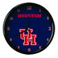 Black Rim Clock Basic | Houston Cougars