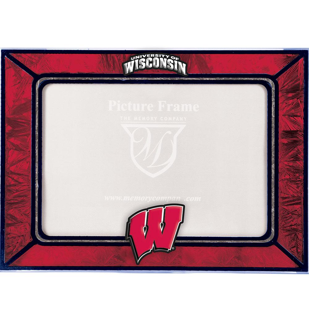 Art Glass Frame | Wisconsin Badgers