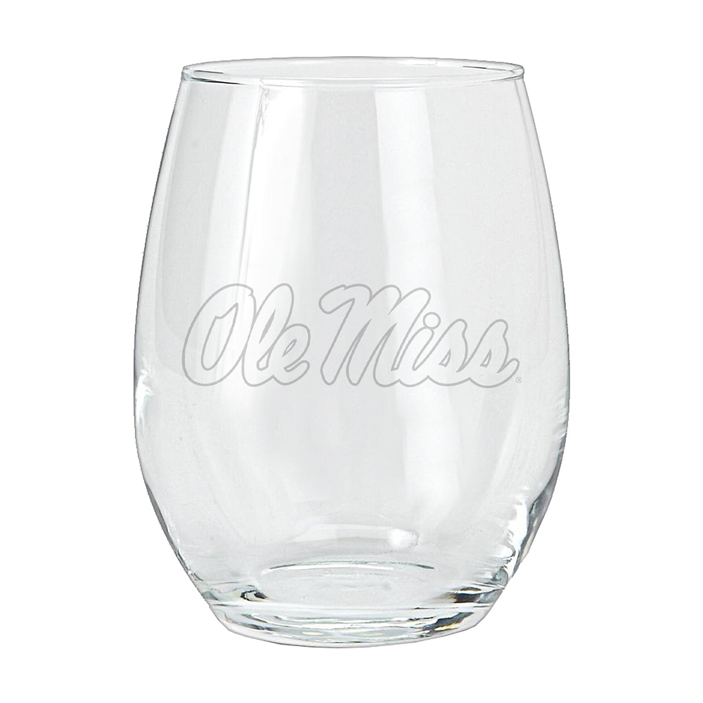 15oz Etched Stemless Tumbler | Mississippi Ole Miss