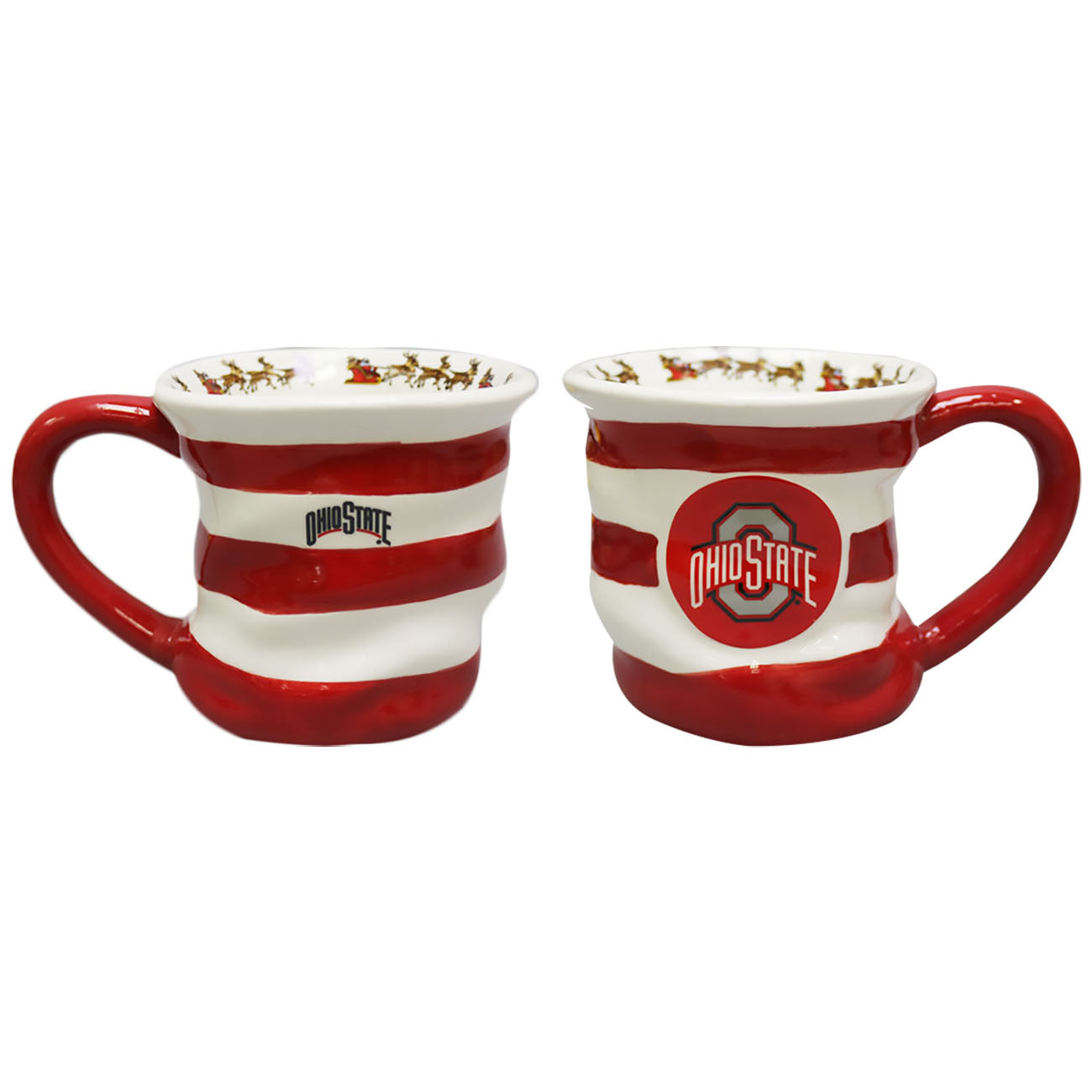 Team Color Holiday Mug | Ohio State
