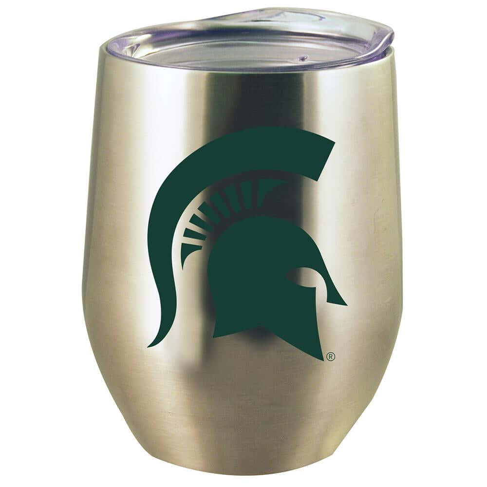12oz Stainless Steel Stemless Tumbler w/Lid | Michigan State University