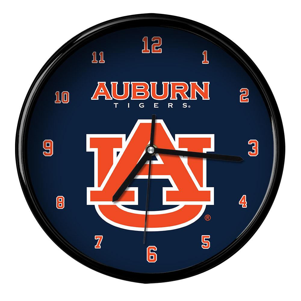 Black Rim Clock Basic | Auburn University