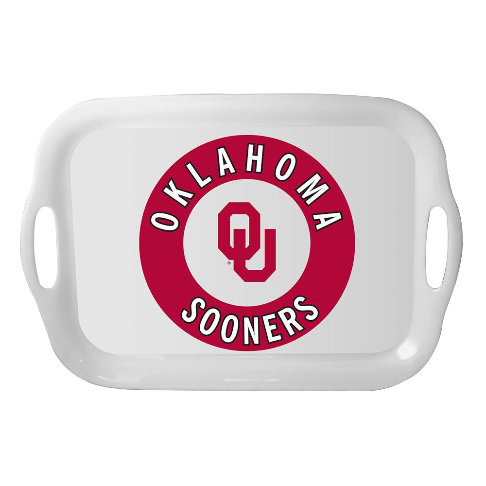 16 Inch Melamine Serving Tray | Oklahoma University