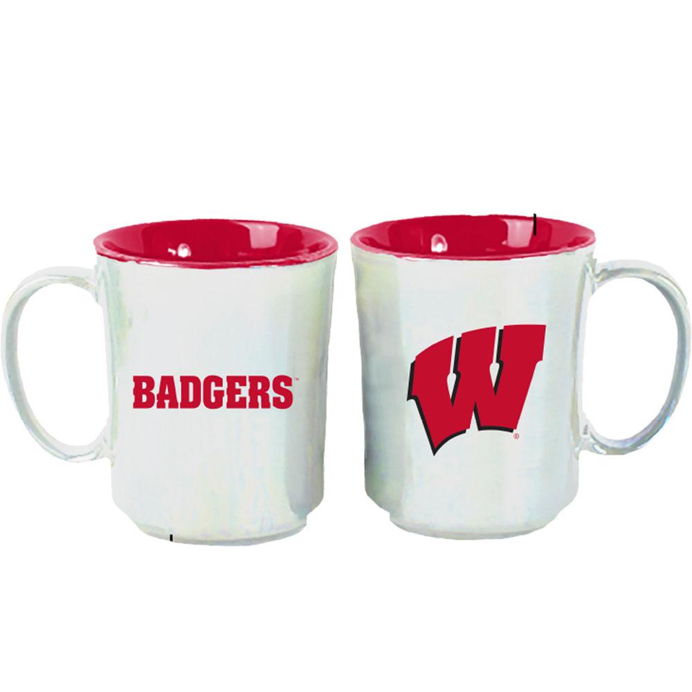 15oz Iridescent Mug | Wisconsin Badgers