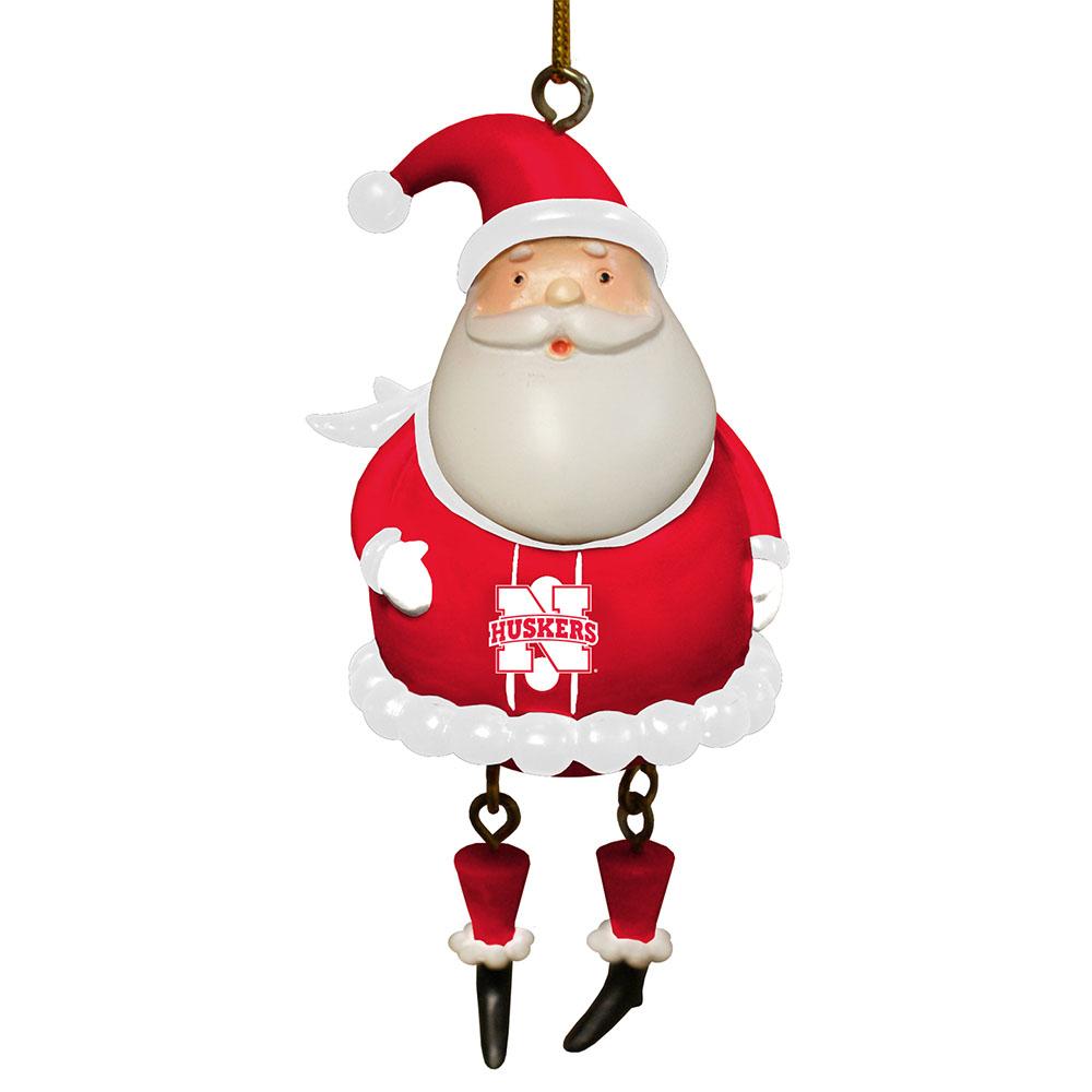 Dangle Legs Santa Ornament | Nebraska
