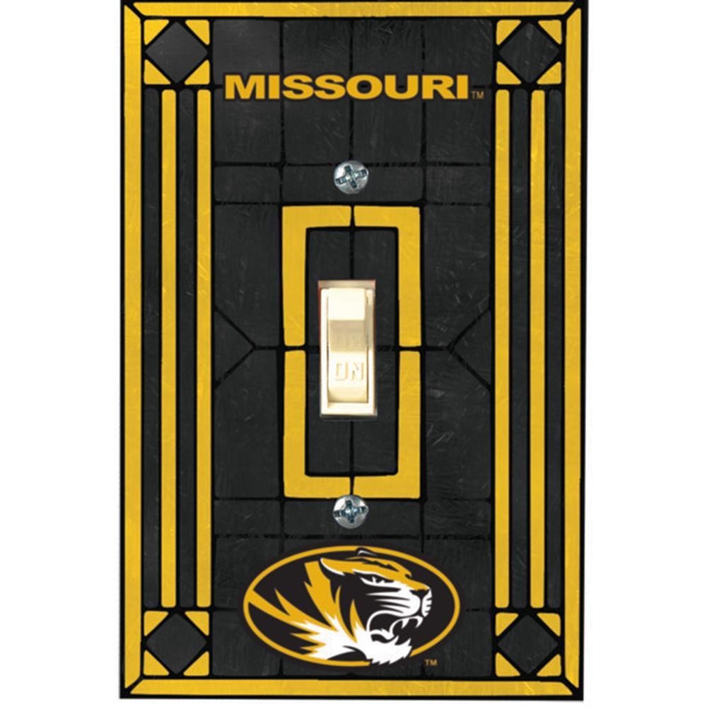 Art Glass Light Switch Cover | Missouri University