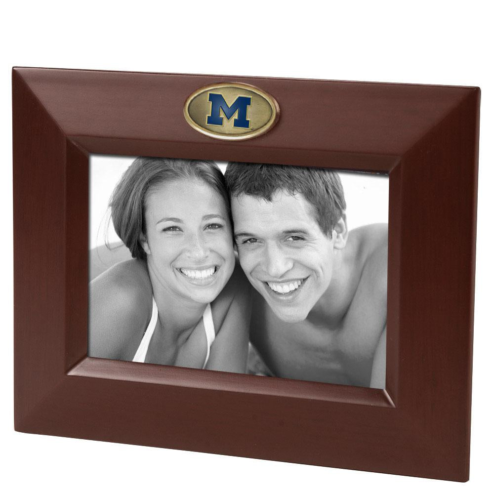 Brown Landscape Frame - Michigan University